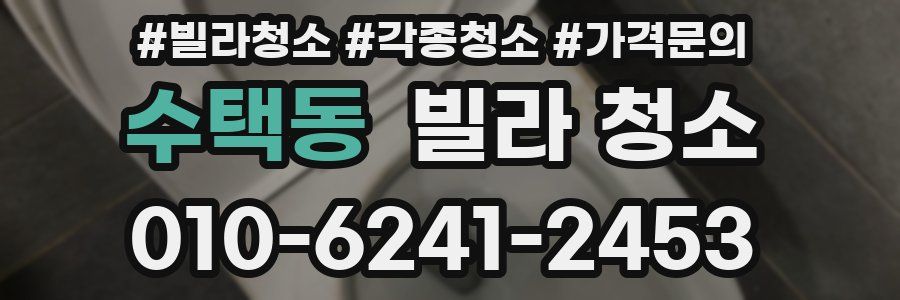 수택동 빌라 청소