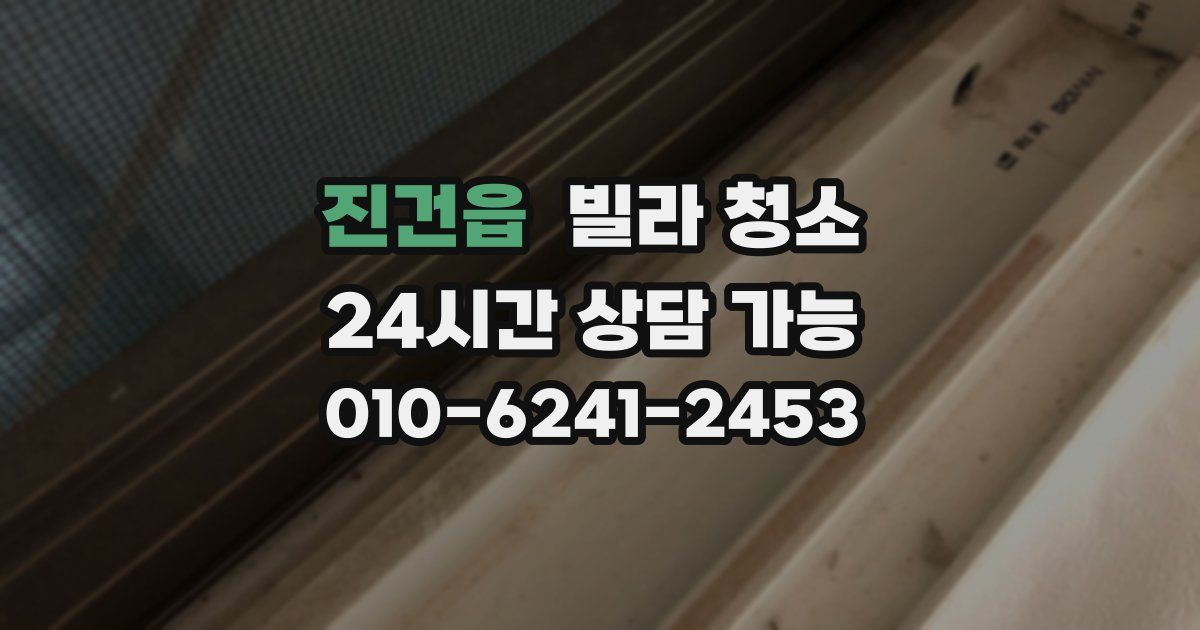 진건읍 빌라 청소