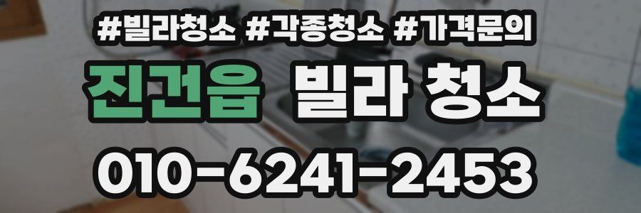진건읍 빌라 청소