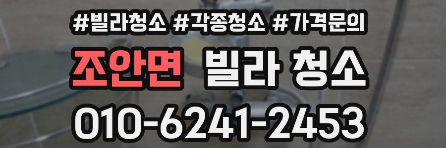 조안면 빌라 청소