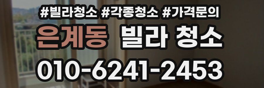 은계동 빌라 청소