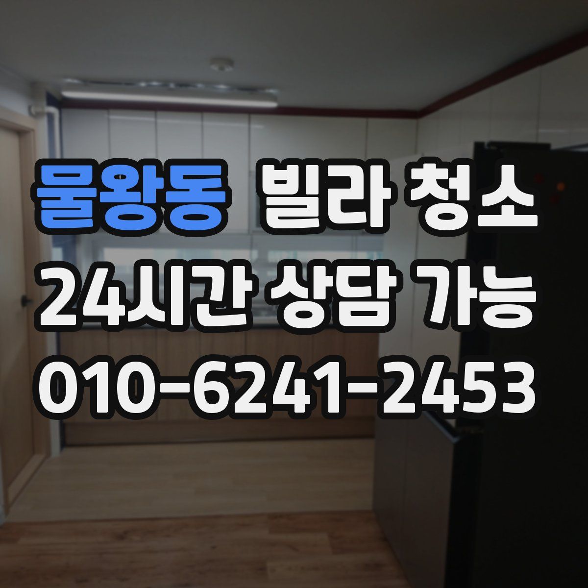 물왕동 빌라 청소