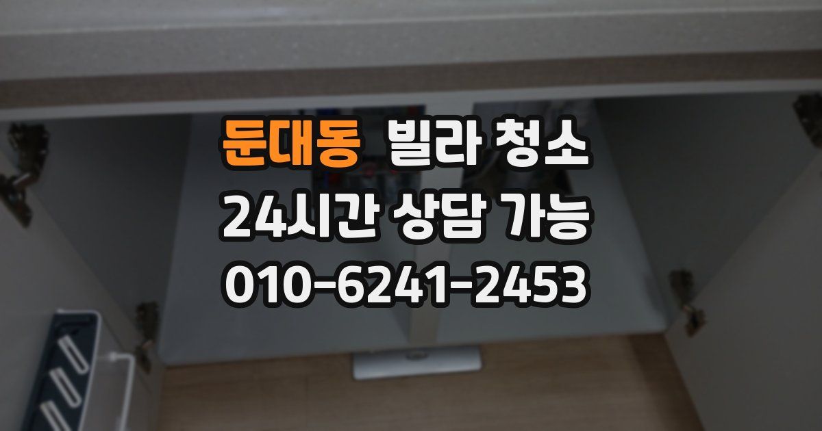 둔대동 빌라 청소
