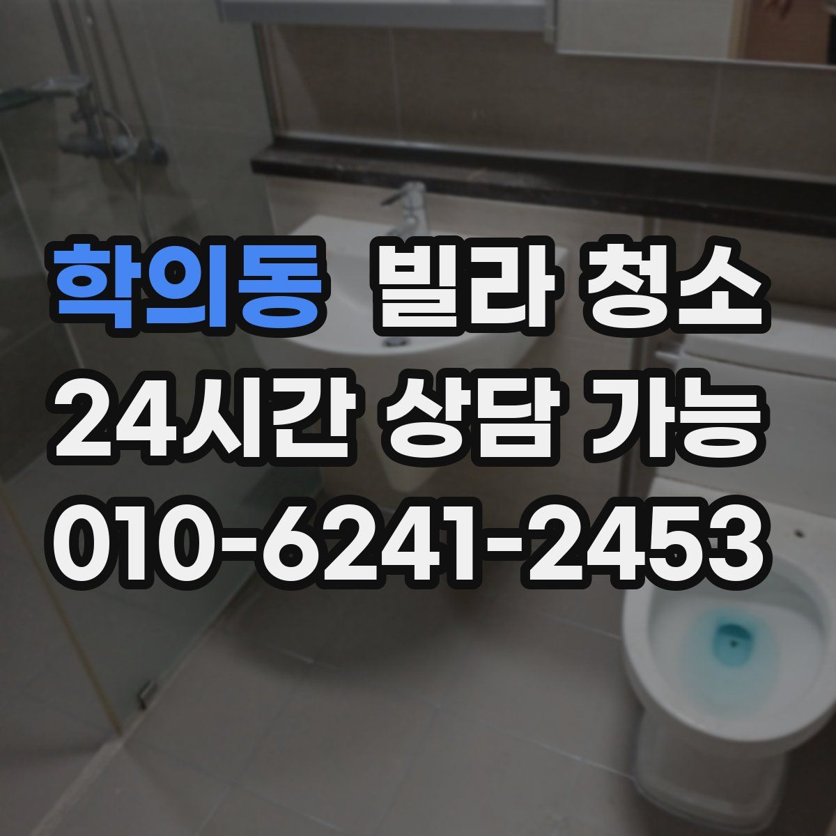 학의동 빌라 청소