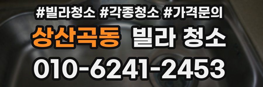 상산곡동 빌라 청소