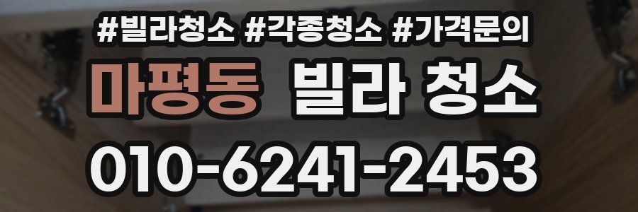 마평동 빌라 청소