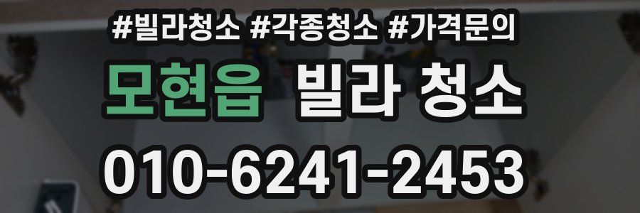 모현읍 빌라 청소