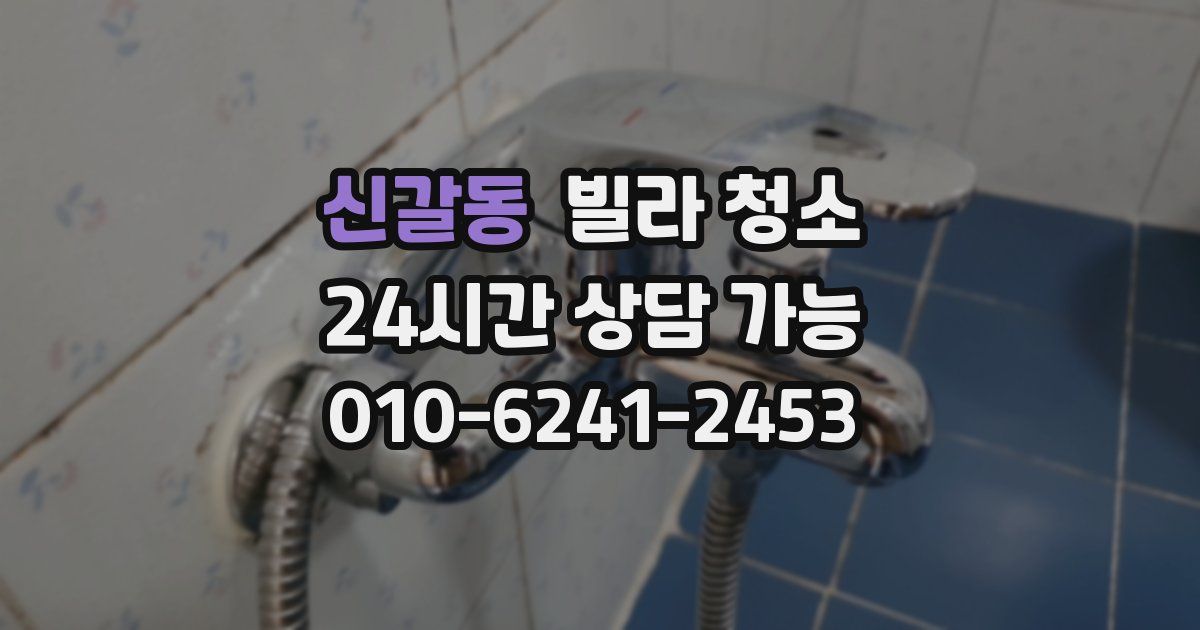 신갈동 빌라 청소
