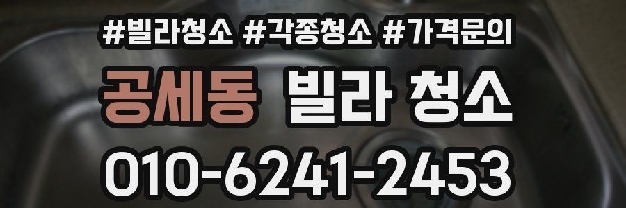 공세동 빌라 청소