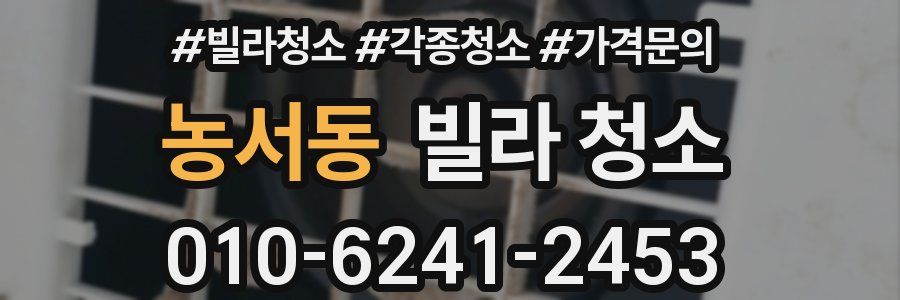 농서동 빌라 청소