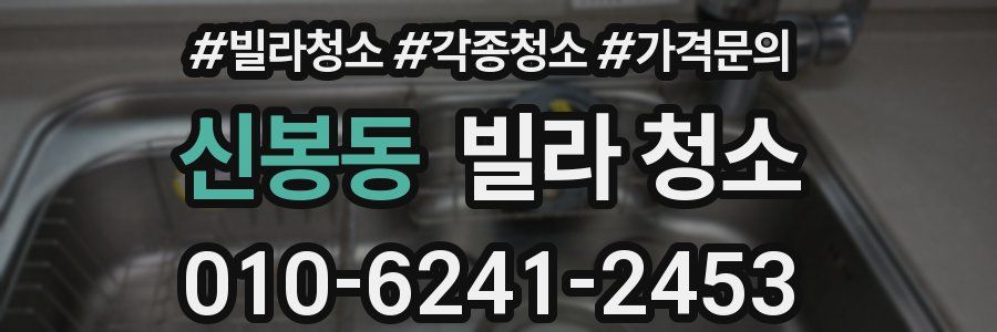 신봉동 빌라 청소