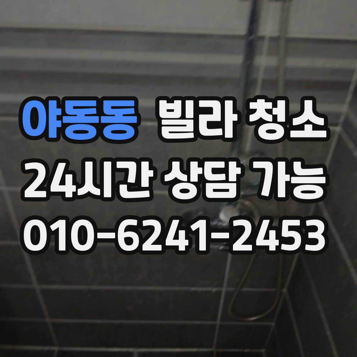 야동동 빌라 청소