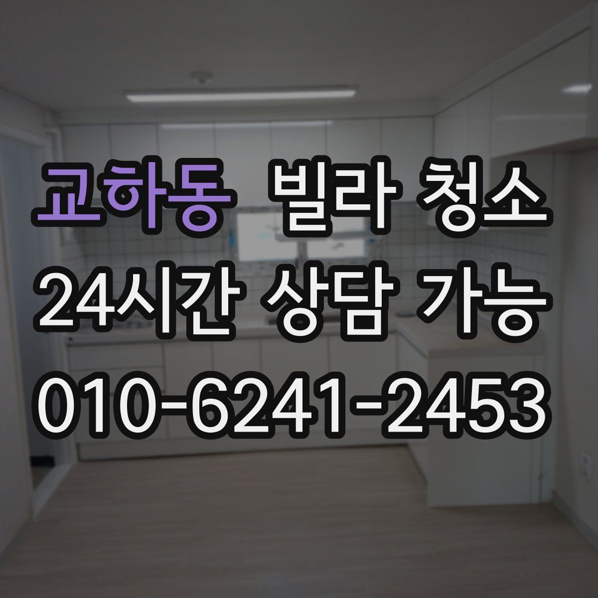 교하동 빌라 청소