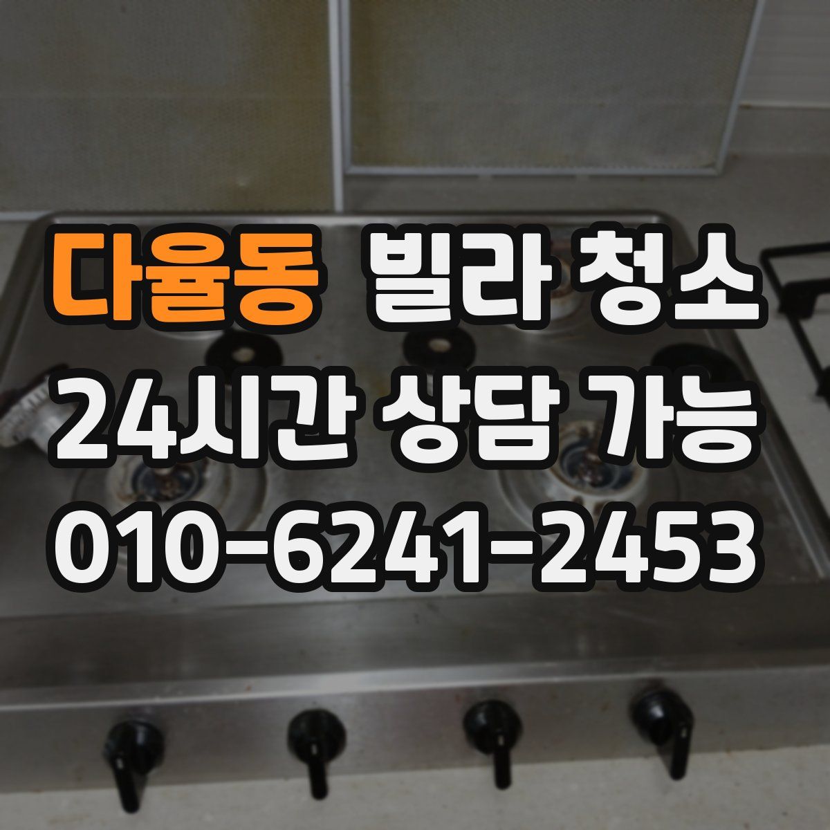 다율동 빌라 청소