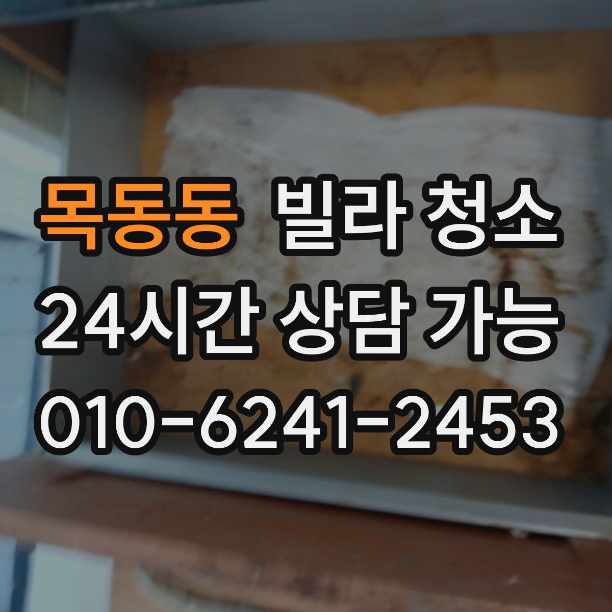 목동동 빌라 청소