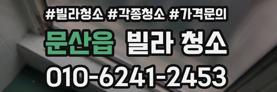 문산읍 빌라 청소