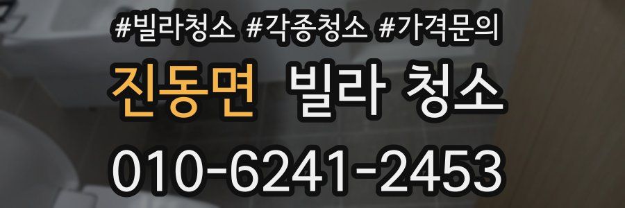진동면 빌라 청소