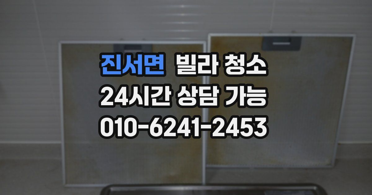 진서면 빌라 청소