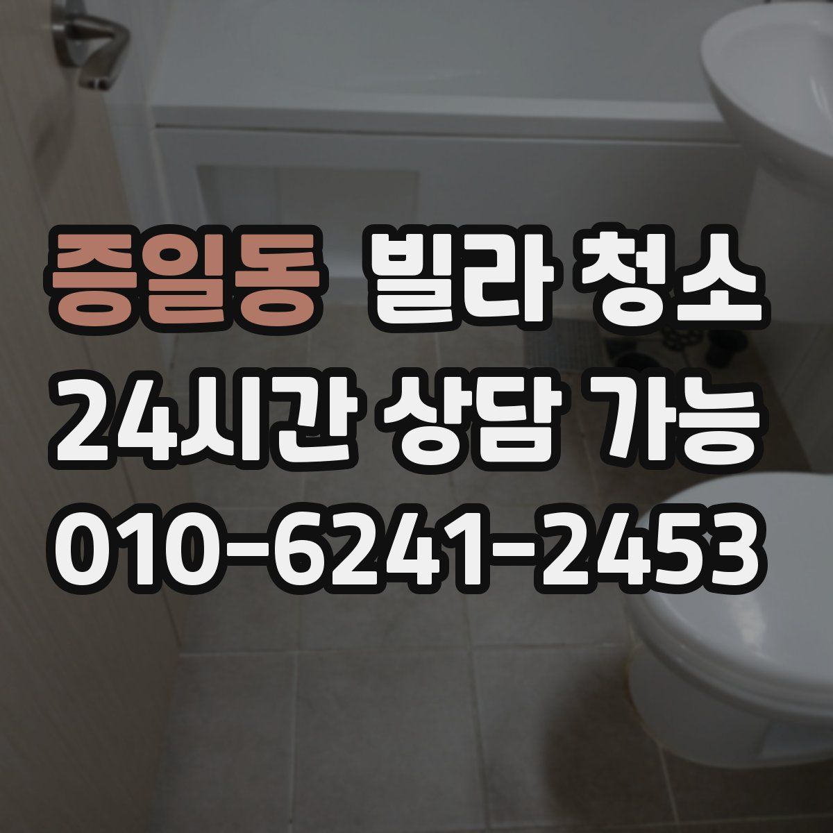 증일동 빌라 청소