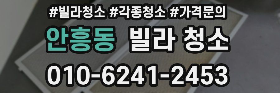 안흥동 빌라 청소