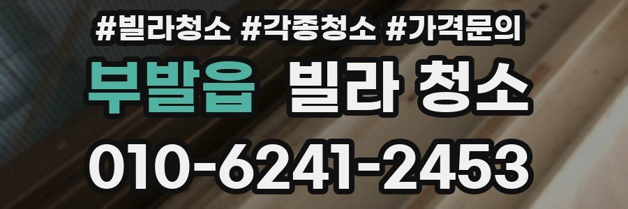 부발읍 빌라 청소