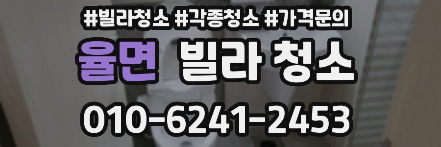 율면 빌라 청소