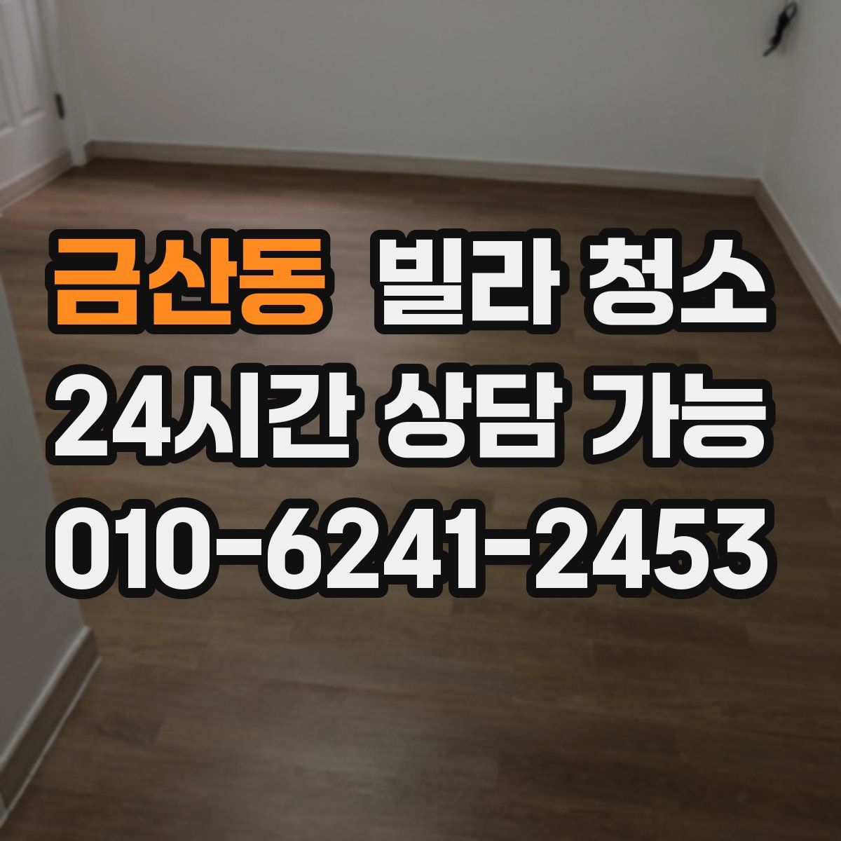 금산동 빌라 청소