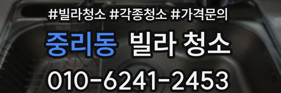 중리동 빌라 청소