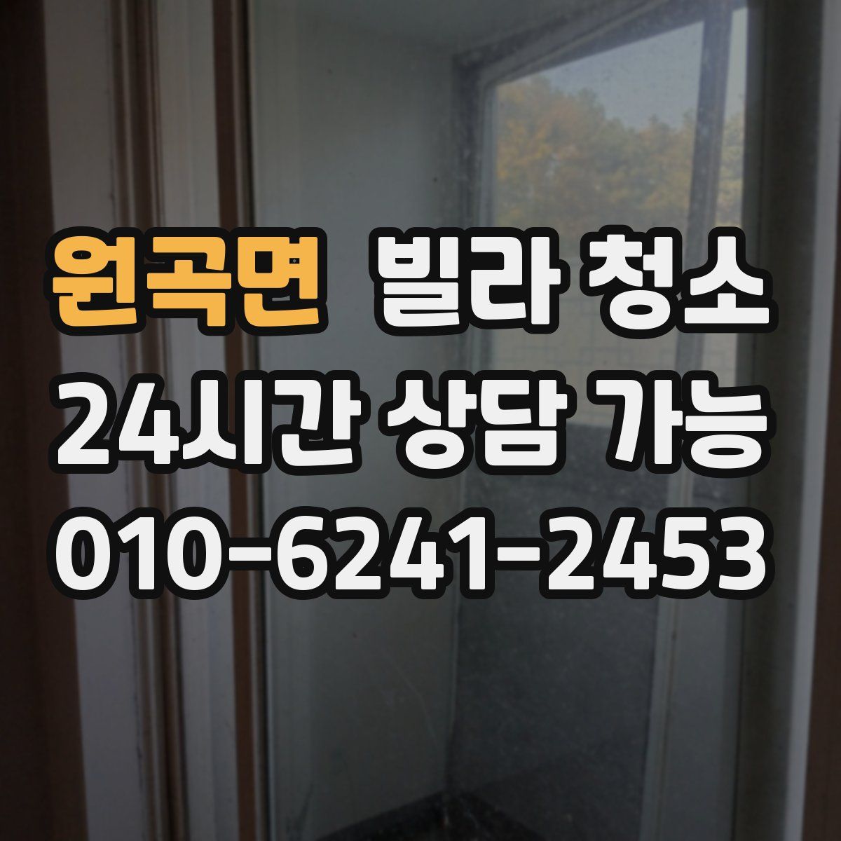 원곡면 빌라 청소