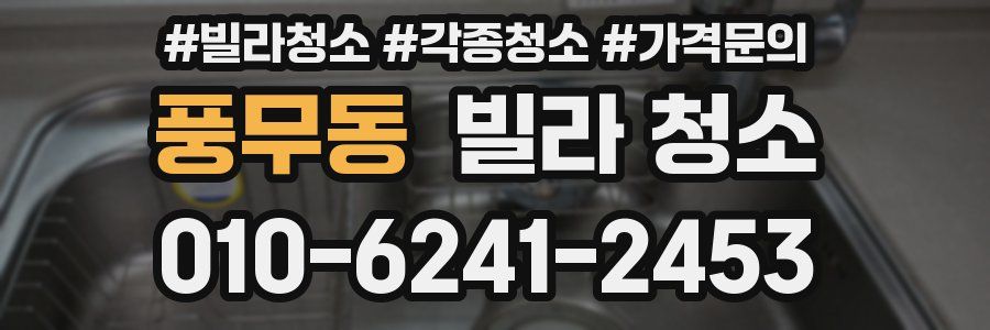 풍무동 빌라 청소