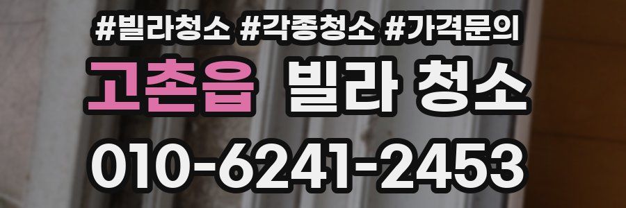 고촌읍 빌라 청소