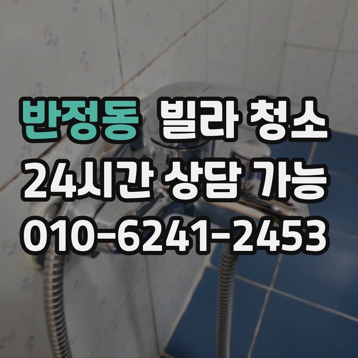 반정동 빌라 청소