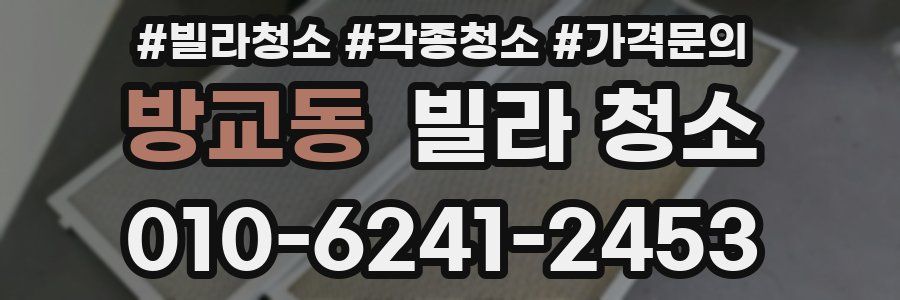 방교동 빌라 청소