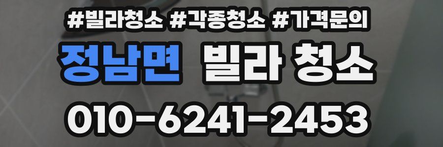 정남면 빌라 청소