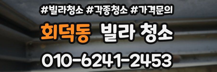 회덕동 빌라 청소