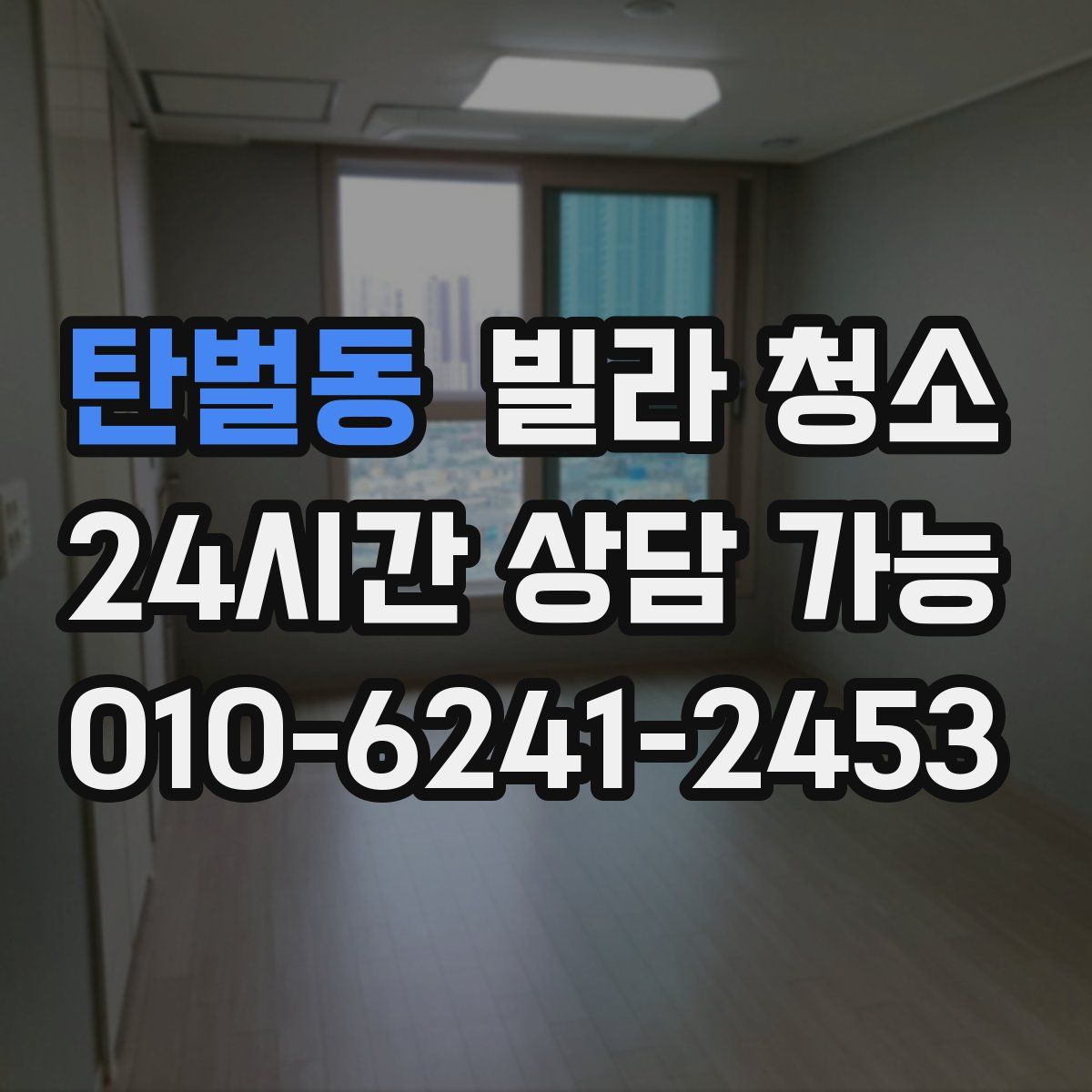 탄벌동 빌라 청소