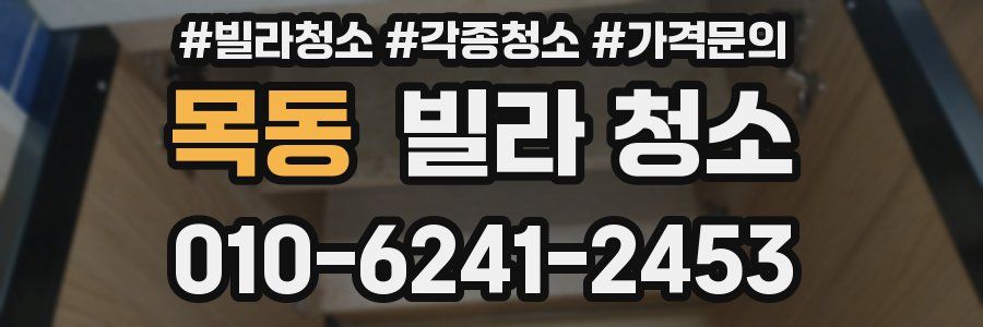 목동 빌라 청소