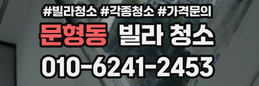 문형동 빌라 청소