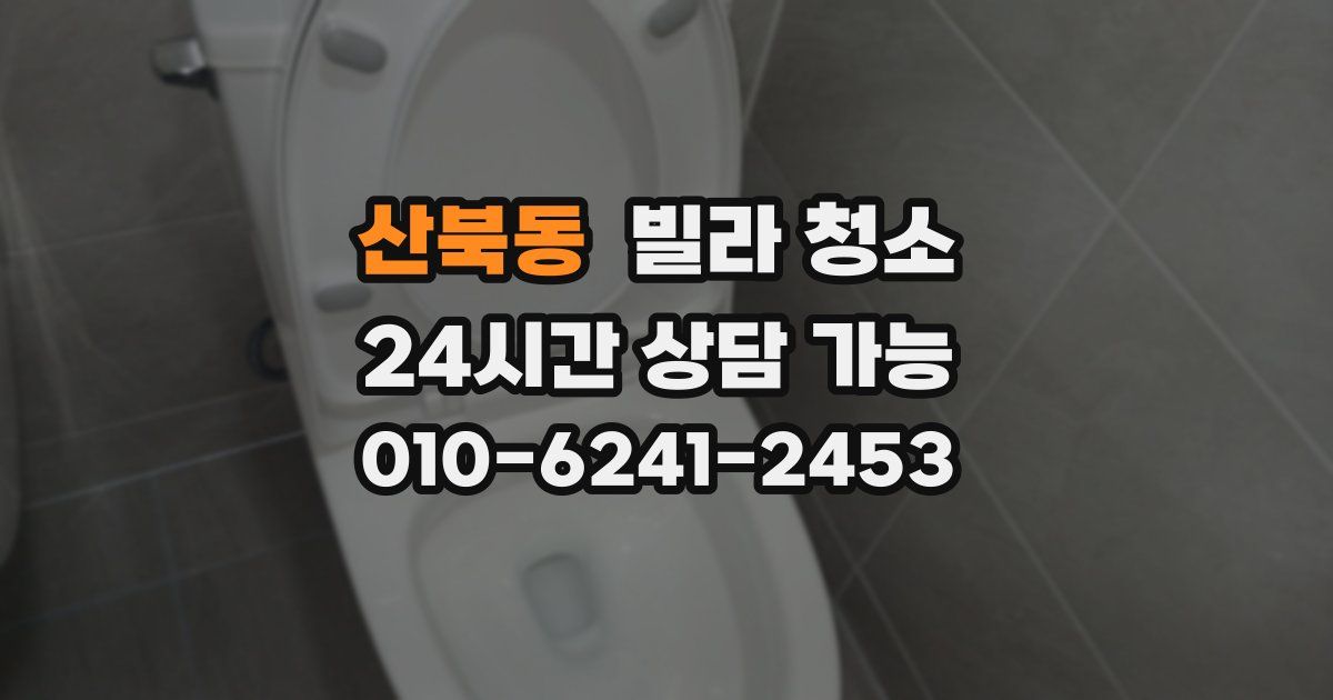산북동 빌라 청소