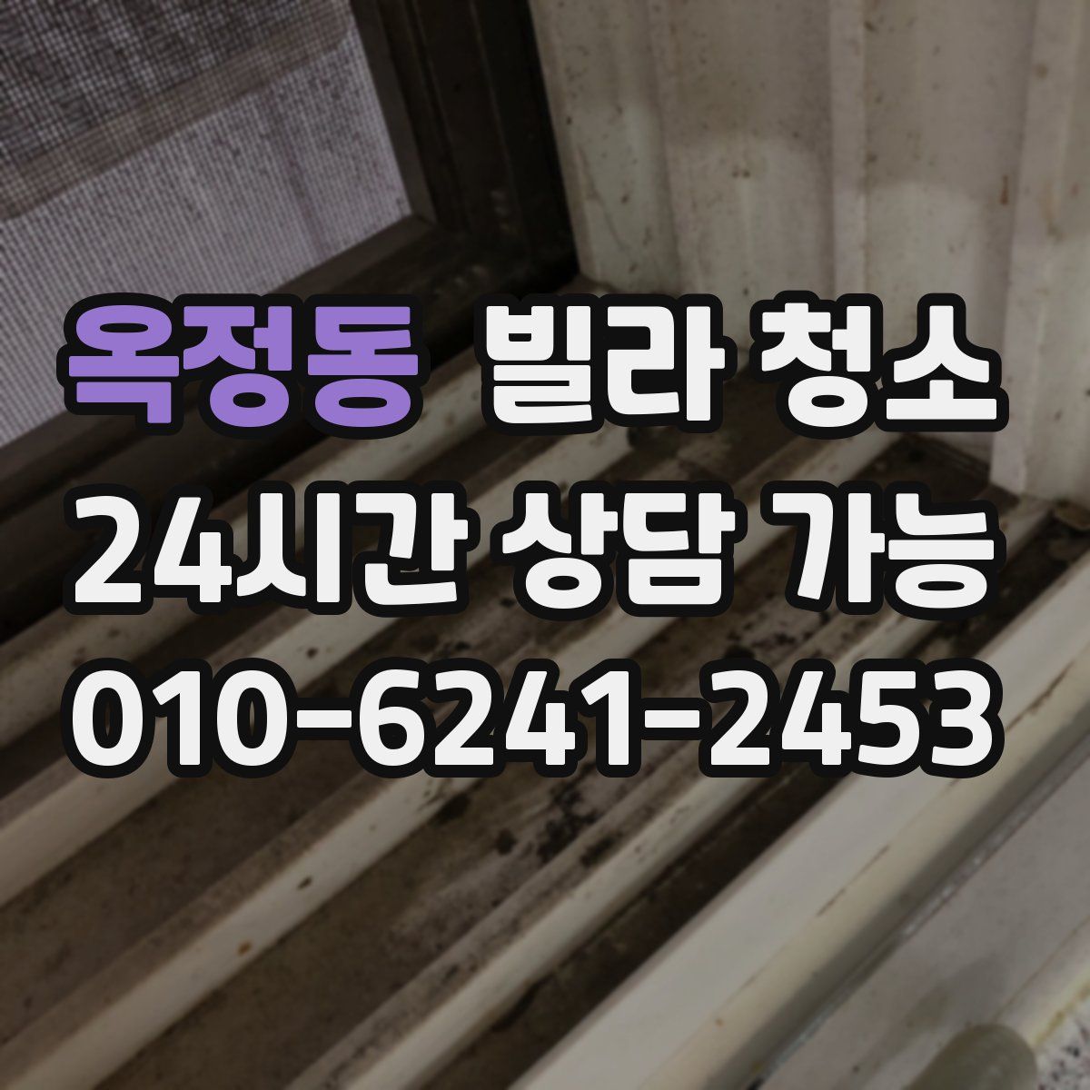 옥정동 빌라 청소