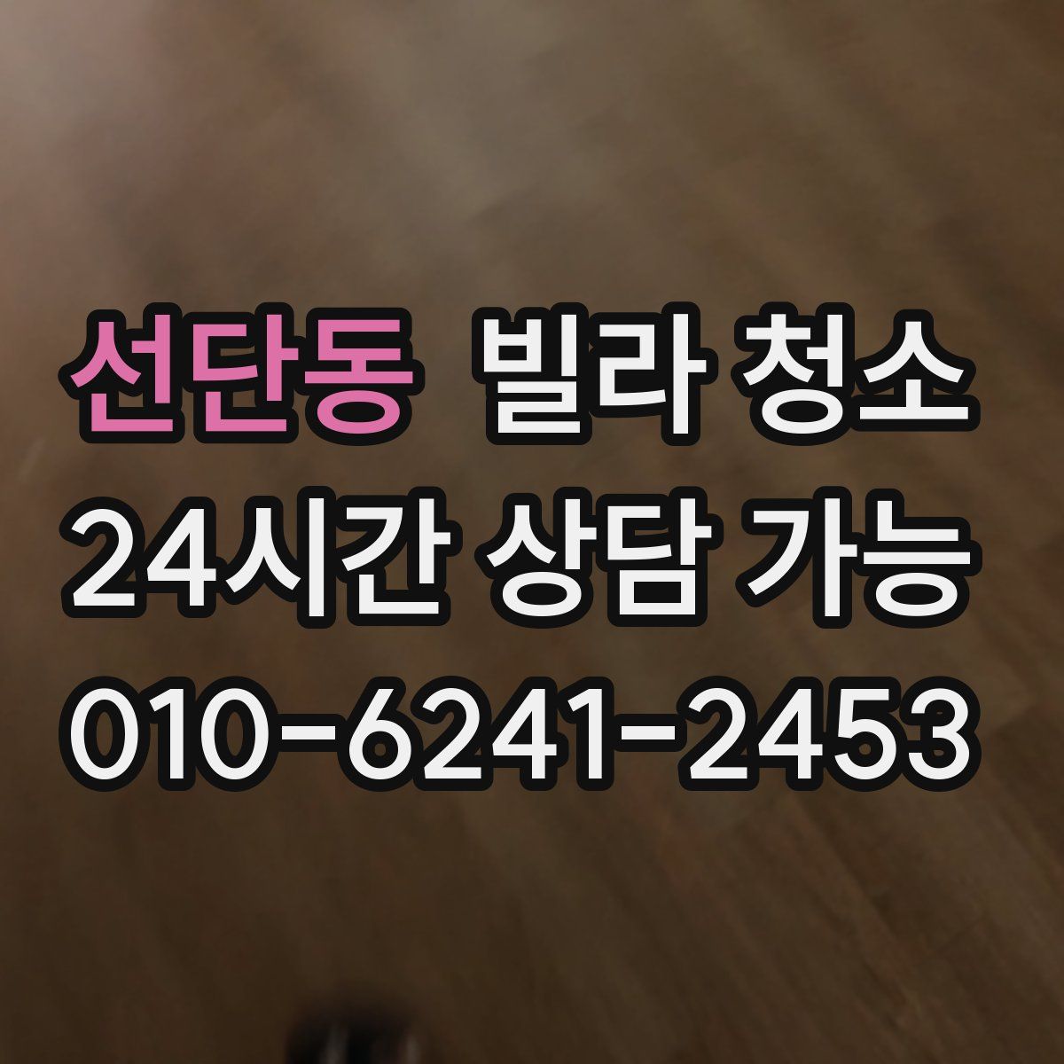 선단동 빌라 청소