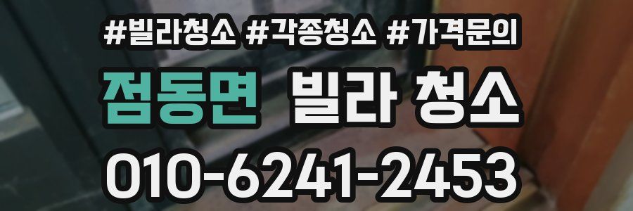 점동면 빌라 청소