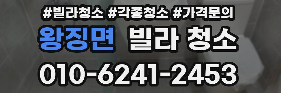 왕징면 빌라 청소