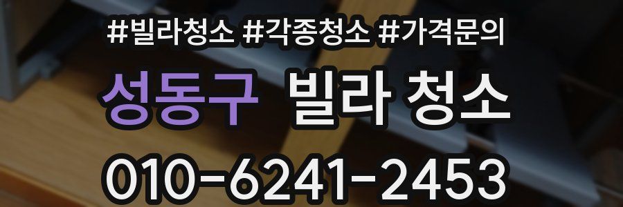 성동구 빌라 청소