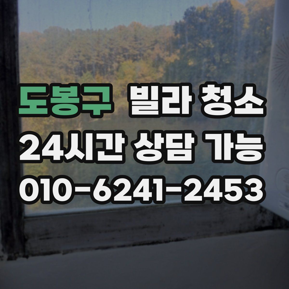 도봉구 빌라 청소 거주 중 청소와 공실 청소의 차이