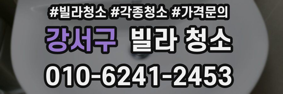 강서구 빌라 청소