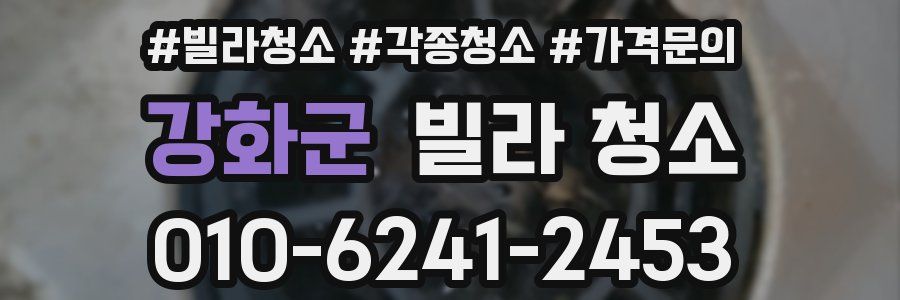 강화군 빌라 청소