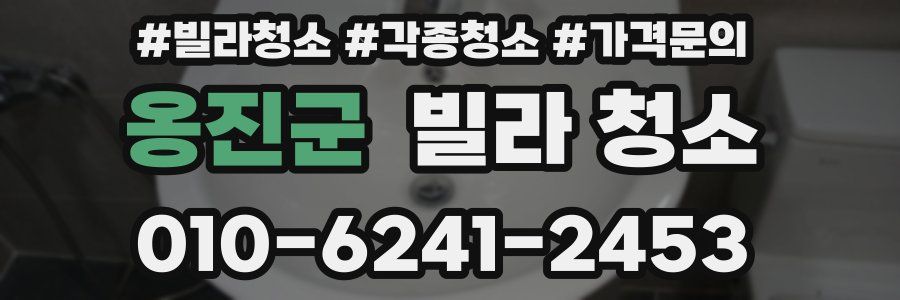 옹진군 빌라 청소