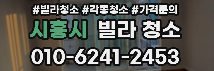 시흥시 빌라 청소