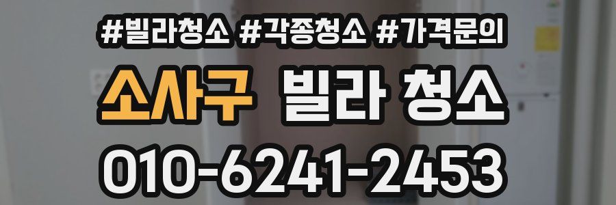소사구 빌라 청소